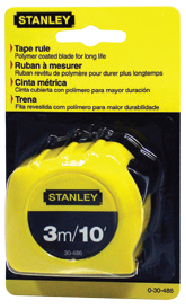 ตลับเมตรพลาสติก Stanley รุ่น 30-486 ขนาด 3 ม.