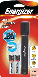 ไฟฉาย เอ็นเนอร์ใจเซอร์ รุ่น Metal light LED LCM2AA