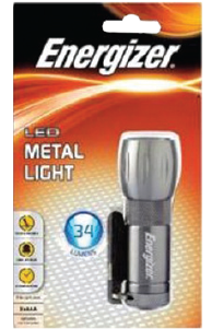 ไฟฉาย เอ็นเนอร์ใจเซอร์ รุ่น Metal light LED ML33AV1